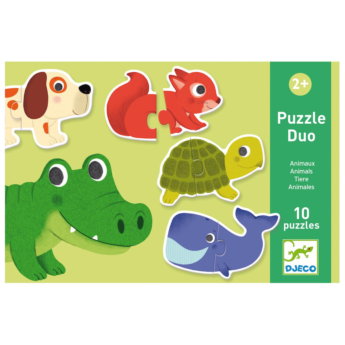 Puzzles Duo-Trio Puzzle Duo TIERE Djeco