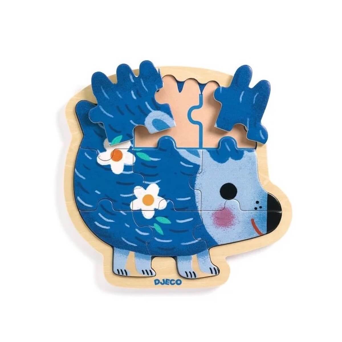 Puzzlo Kipic 9Stück FSC 100% Djeco