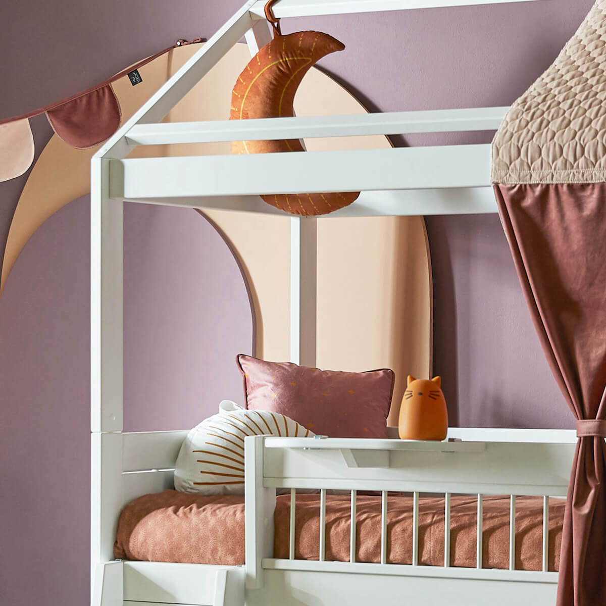 Quadratisches Kissen - Sunset Dreams 100% Pes / Füllen Pes Lifetime