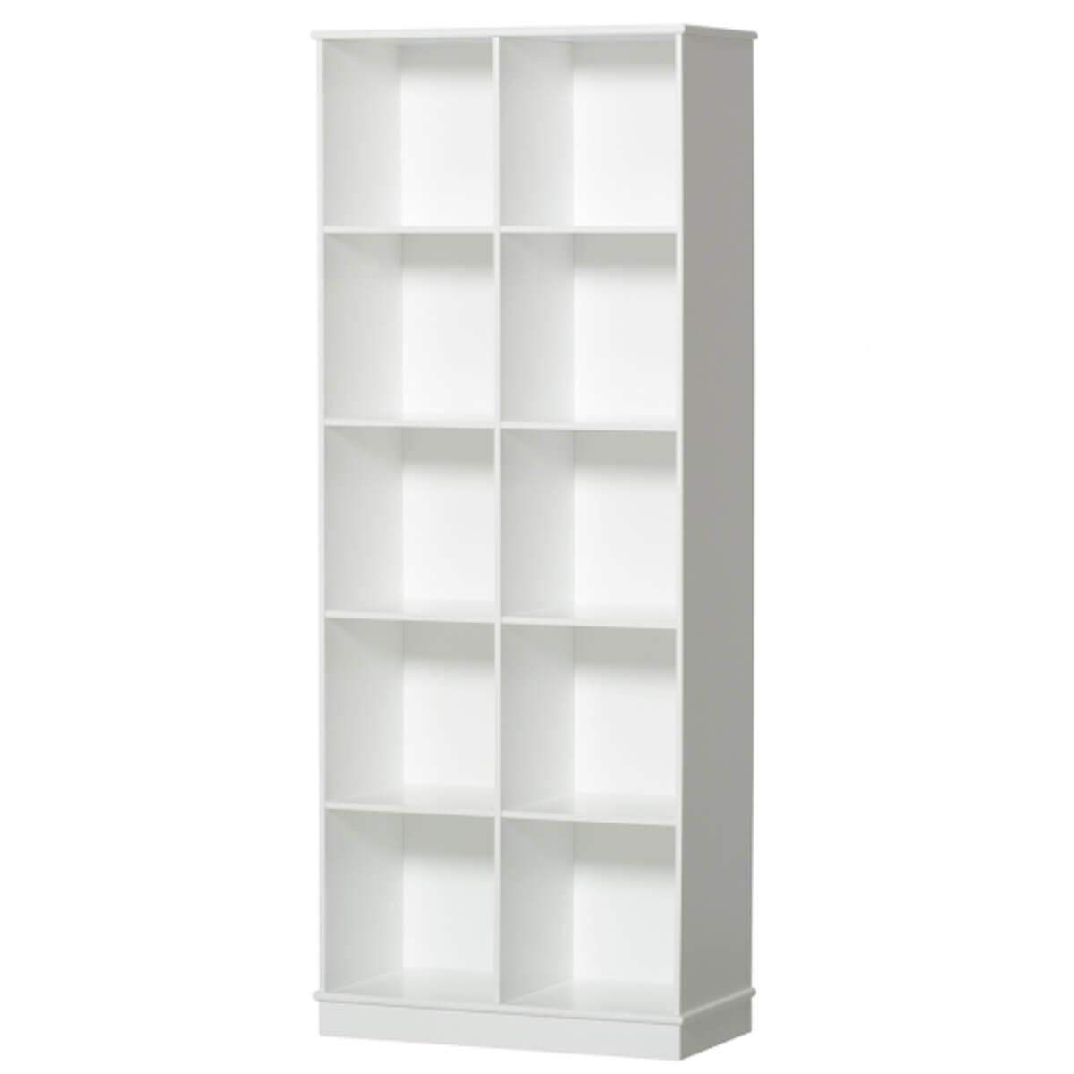 Regal 70x180cm WOOD Oliver Furniture weiß