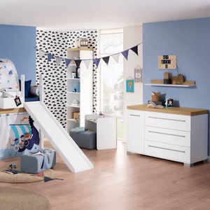 Regal für Wandmalerei Paidi chenê nebraska weiß