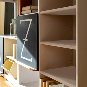 Regal groß KASVA Mdf weiß-lackiert