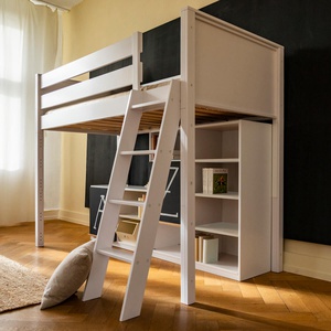 Regal groß KASVA Mdf weiß-lackiert