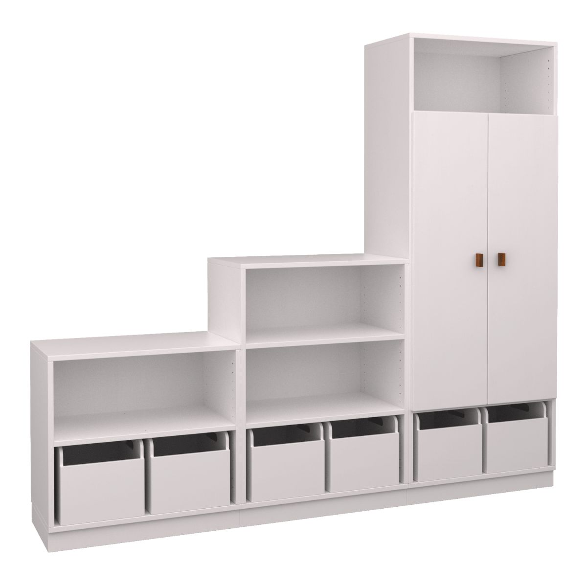 Regalkombination 9 DELUXE de Breuyn weiß