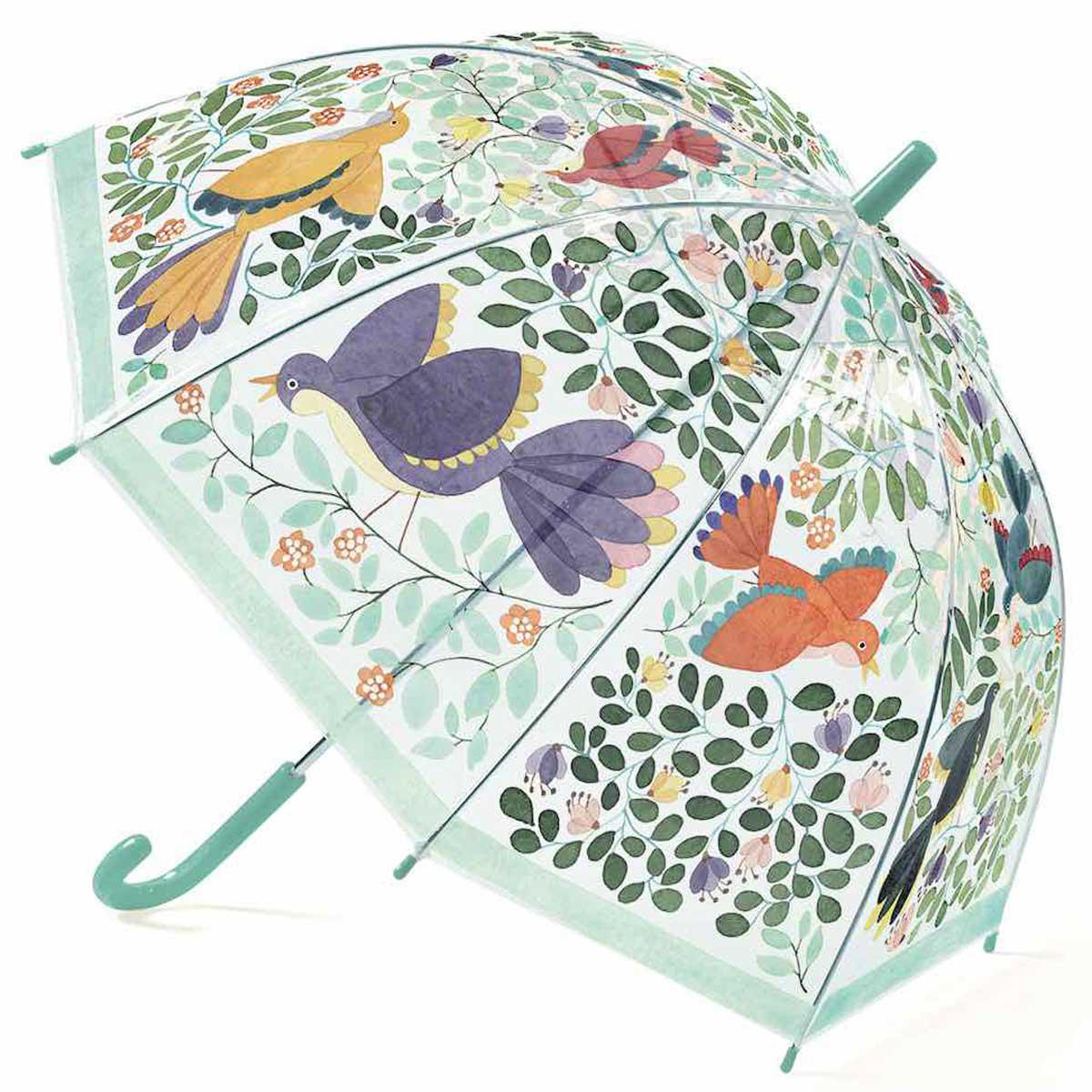 Regenschirme Blumen und Vögel Djeco