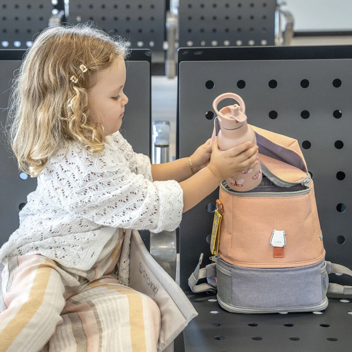 Rucksack Backpack JETKIDS Stokke Coral Pink