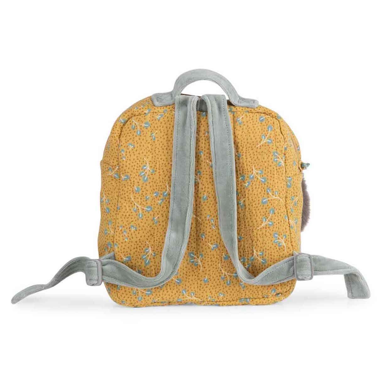 Rucksack Hase TROIS PETITS LAPINS Moulin Roty ocre