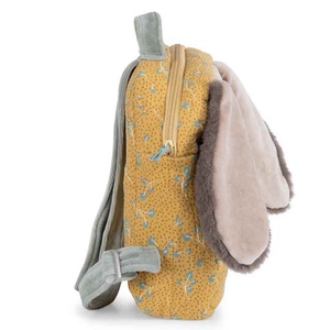 Rucksack Hase TROIS PETITS LAPINS Moulin Roty ocre