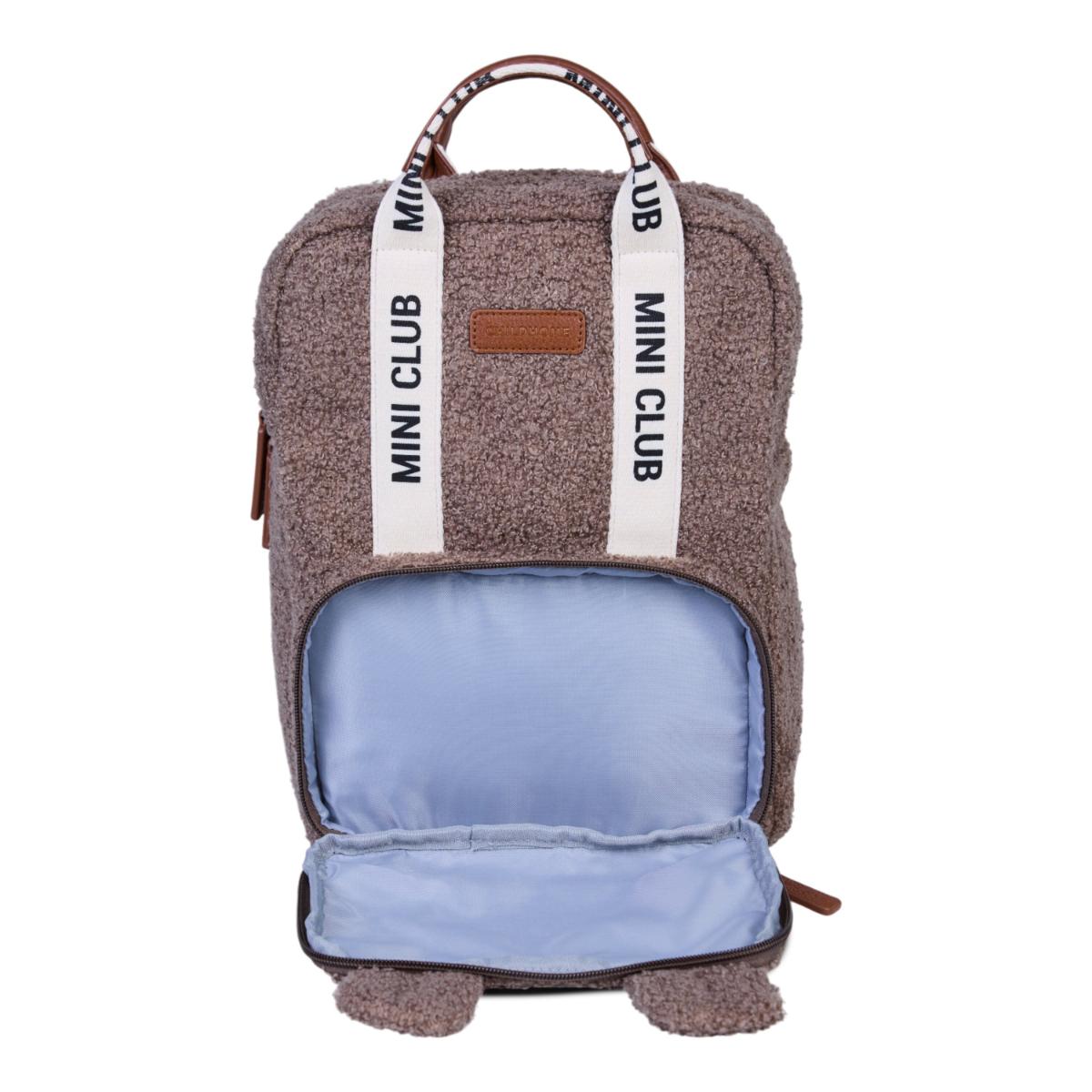 Rucksack MINI CLUB SIGNATURE Childhome Teddy soft brown