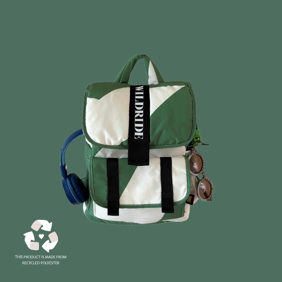 Rucksack Wildride graphique vert