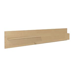 Rückseitenpaneel  Bettzusatz DESTYLE de Breuyn Buchenfurnierte Spanplatte natur geölt