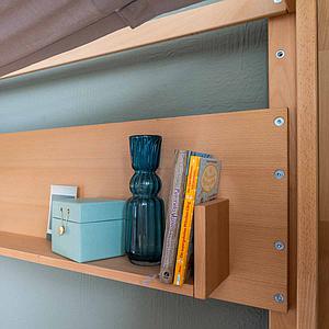 Rückseitenpaneel  Bettzusatz DESTYLE de Breuyn Buchenfurnierte Spanplatte natur geölt