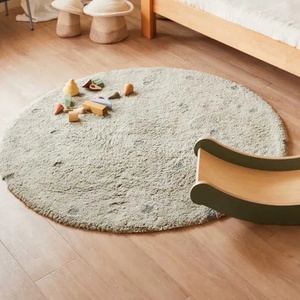 Runder Teppich DOT Ø140cm Lorena Canals Blue Sage