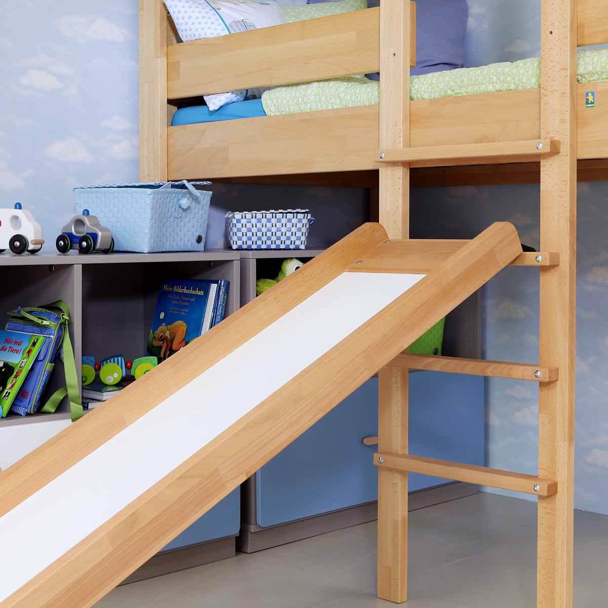 Rutsche Bettzusatz DESTYLE de Breuyn Buche massiv-natur geölt 