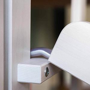 Rutsche Bettzusatz DESTYLE de Breuyn Buche massiv weiß gebeizt-lackiert