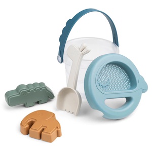 Sand play set 5 pcs Deer friends Blue mix Done by Deer