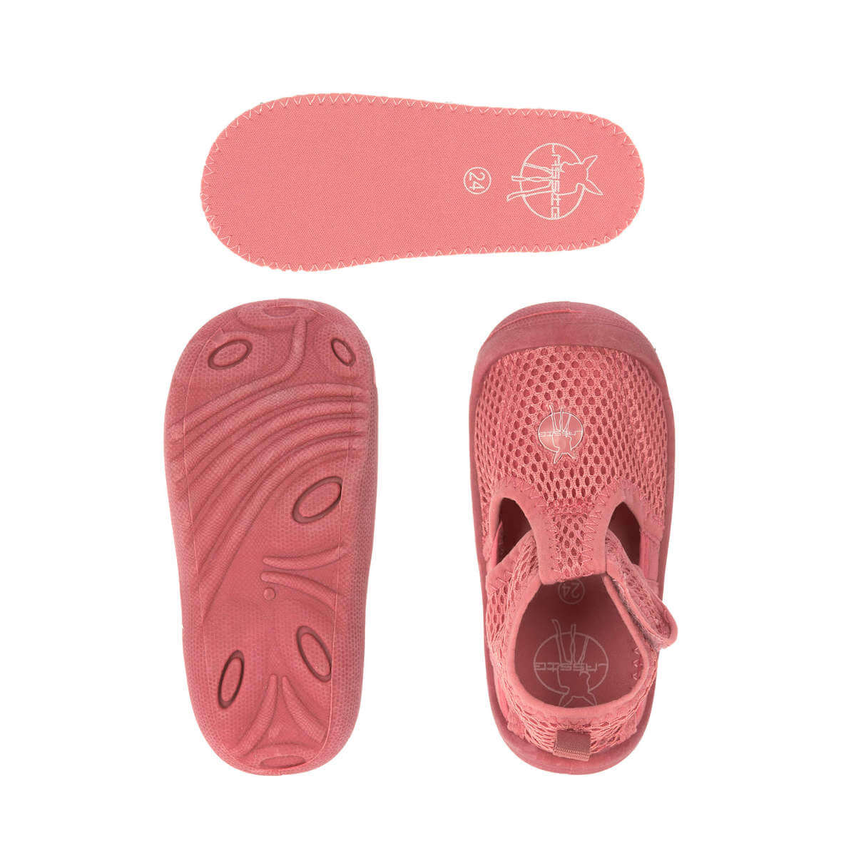 Sandales de bain taille 20 SPLASH&FUN Laessig corail SS20