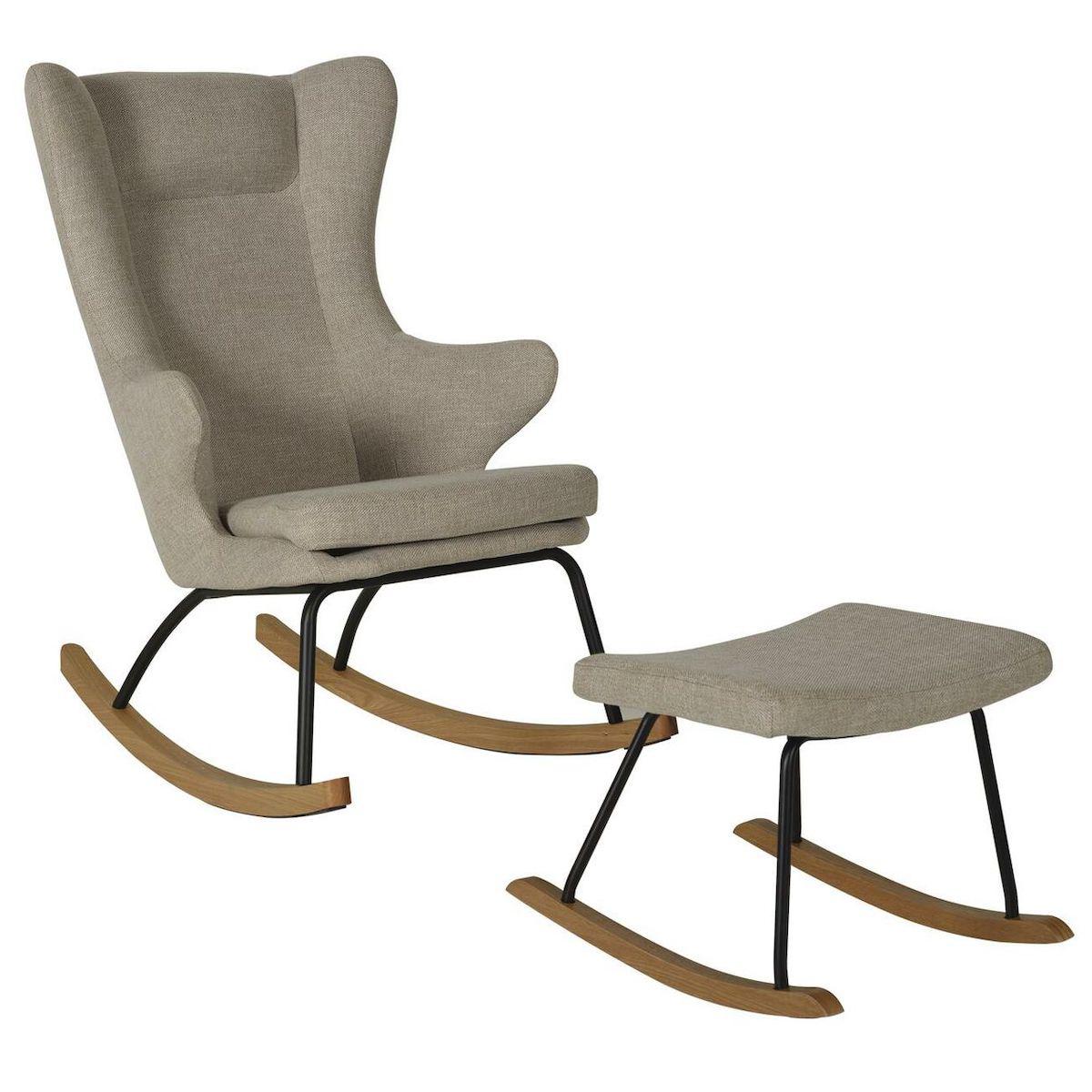 Schaukelstuhl für Erwachsene DE LUXE Quax Clay