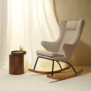 Schaukelstuhl für Erwachsene DE LUXE Quax Clay