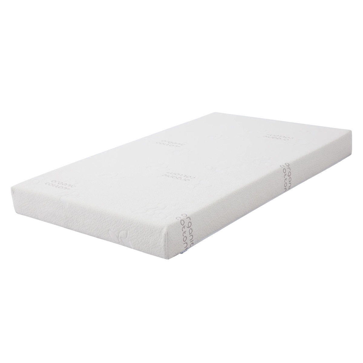 Schaumstoffmatratze + Baumwollbezug 140x70x10cm NOVA Flexa weiß