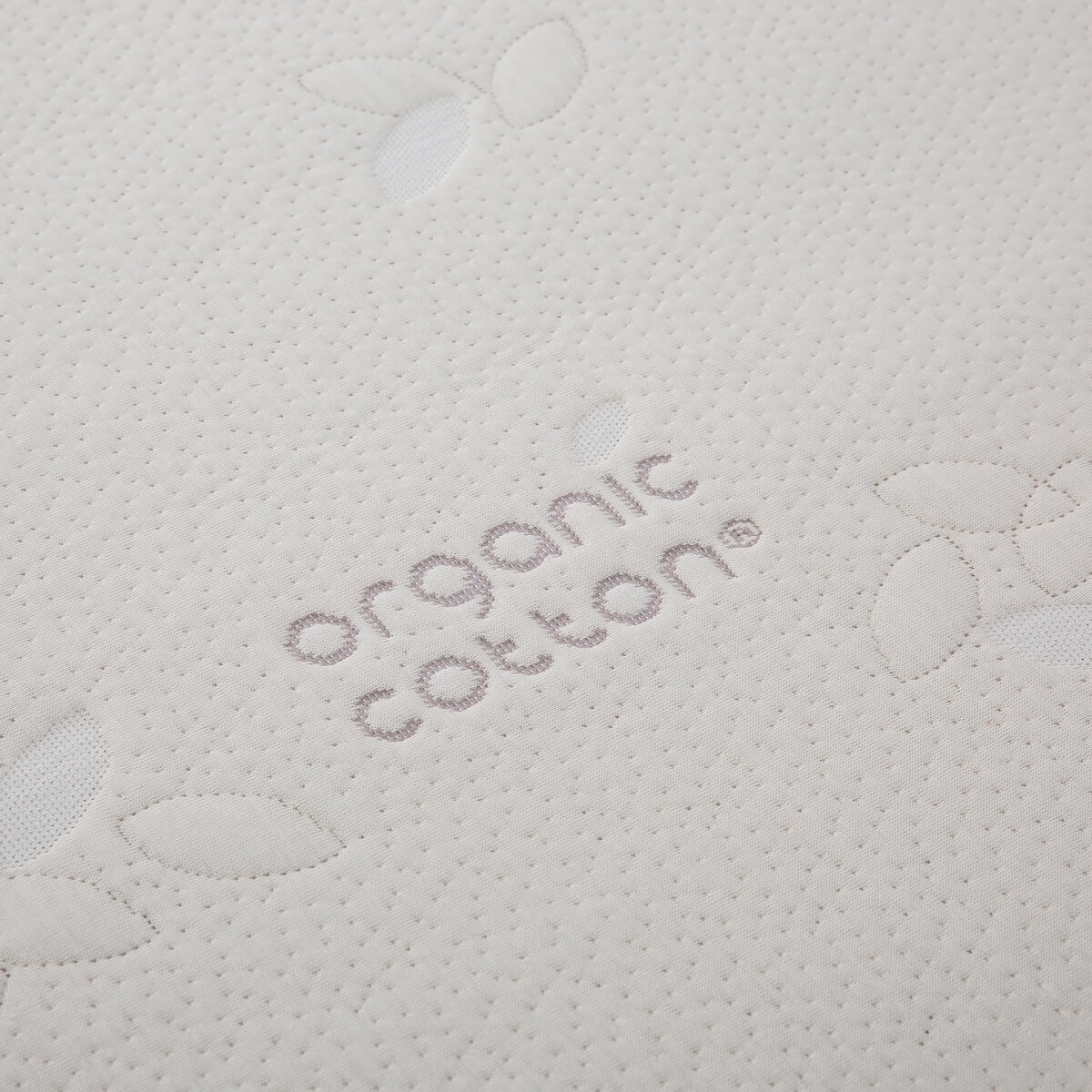 Schaumstoffmatratze + Baumwollbezug 150x70x10cm NOVA Flexa weiß