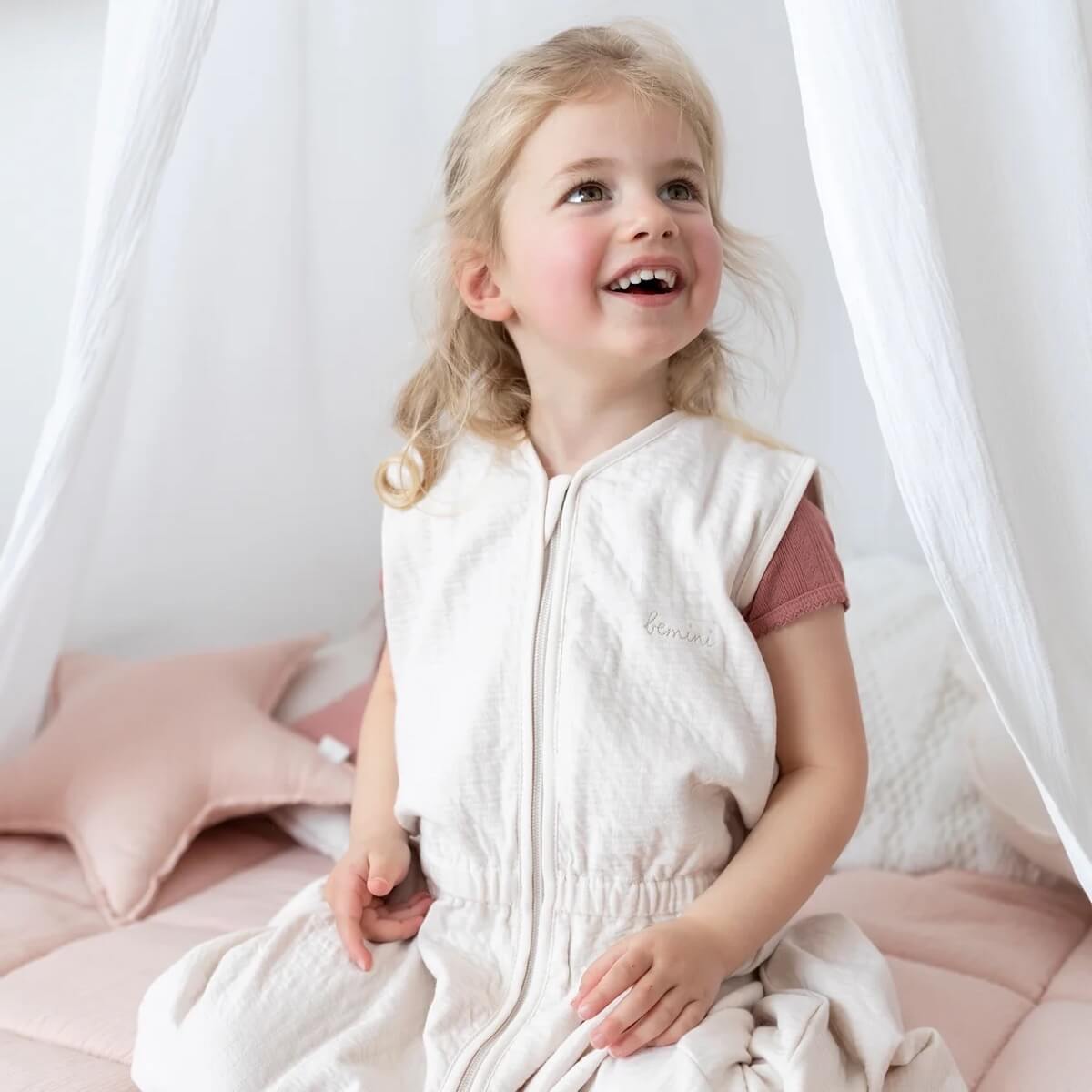 Schlafsack 12-24M MAGIC BAG Bemini Tetra Jersey-pudding