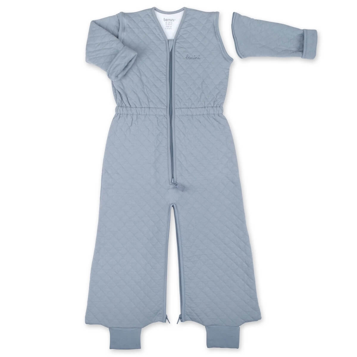 Schlafsack 24-36M MAGIC BAG Bemini jersey gesteppt-stein