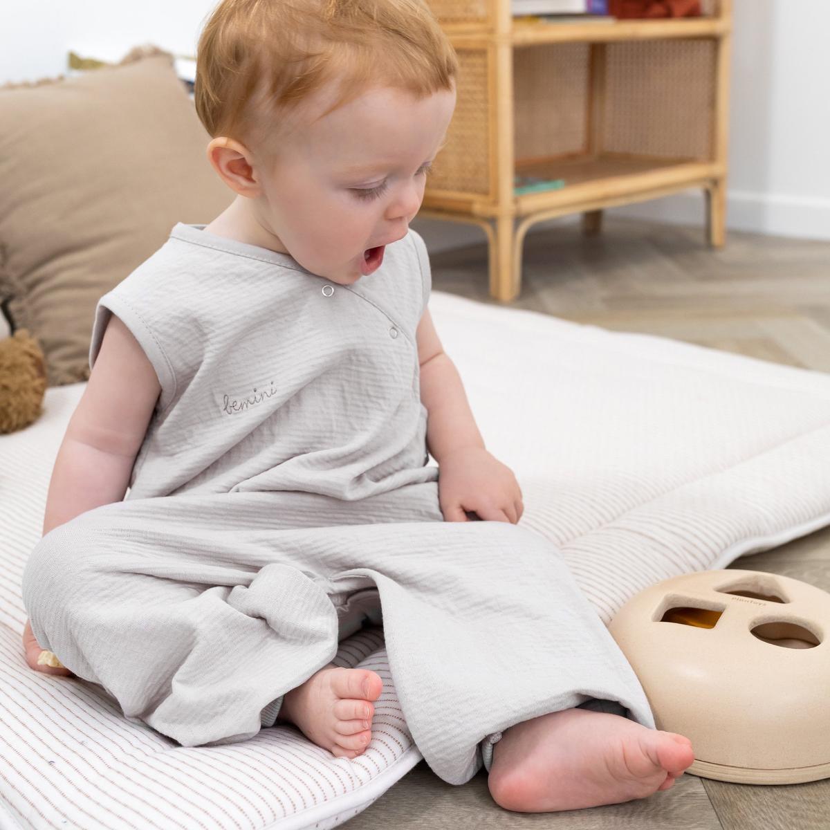 Schlafsack 4-12m MAGIC BAG Bemini Sand-Tetra Jersey