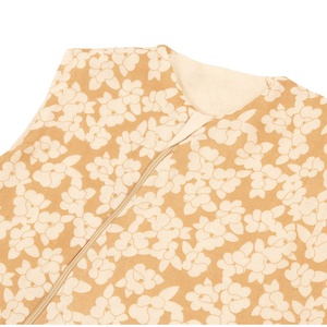 Schlafsack Sommer 0-6m SWEETY LIGHT Nobodinoz Goldbraun sakura