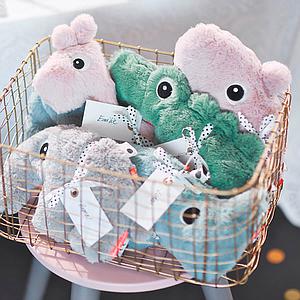 Schnuffeltuch Giraffe CUTE Done by Deer rosa