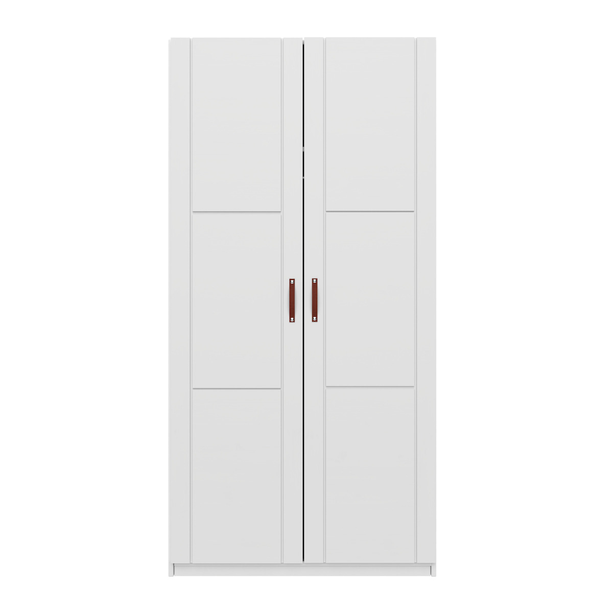 Schrank 2 Türen Regale 100cm Lifetime weiß