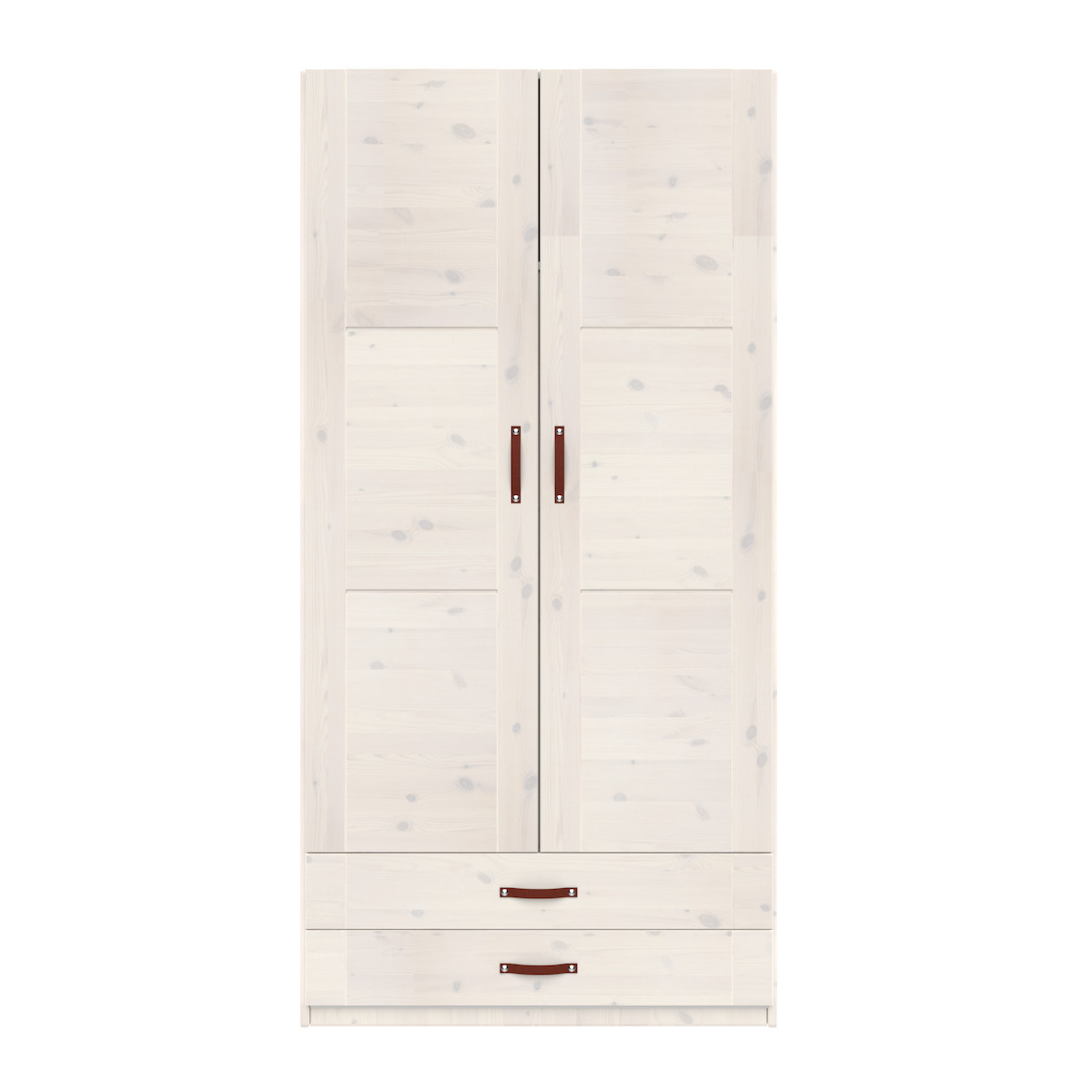 Schrank 2 Türen Regale und Schubladen 100cm Lifetime weiß