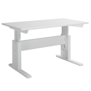Schreibtisch höhenverstellbar Lifetime weiß