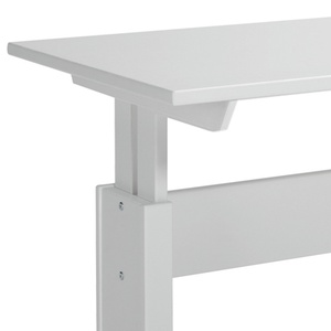 Schreibtisch höhenverstellbar Lifetime weiß