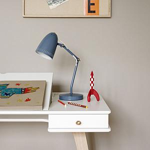 Schreibtisch-Stuhl 66cm WOOD Oliver Furniture weiß-Eiche