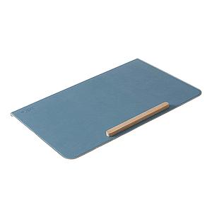 Schreibtischunterlage Kunstleder STUDY Flexa blau