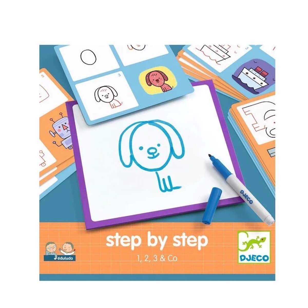 Schritt für Schritt 1, 2, 3 & Co FSC MIX Djeco