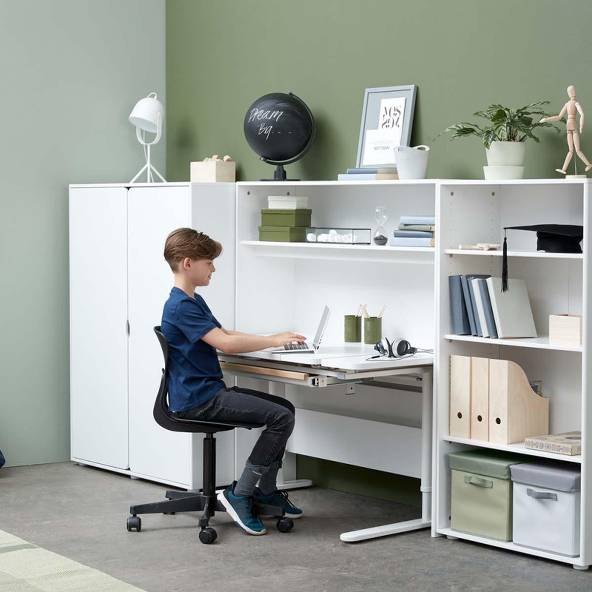 Schublade mit Fächern EVO Flexa grau