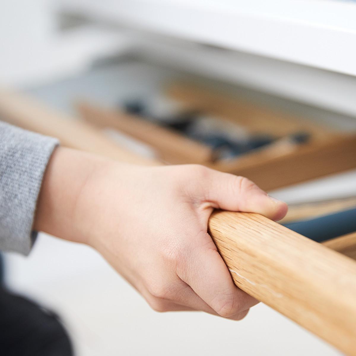 Schublade mit Fächern MOBY Flexa weiß-natur