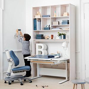 Schublade mit Fächern MOBY Flexa weiß-natur