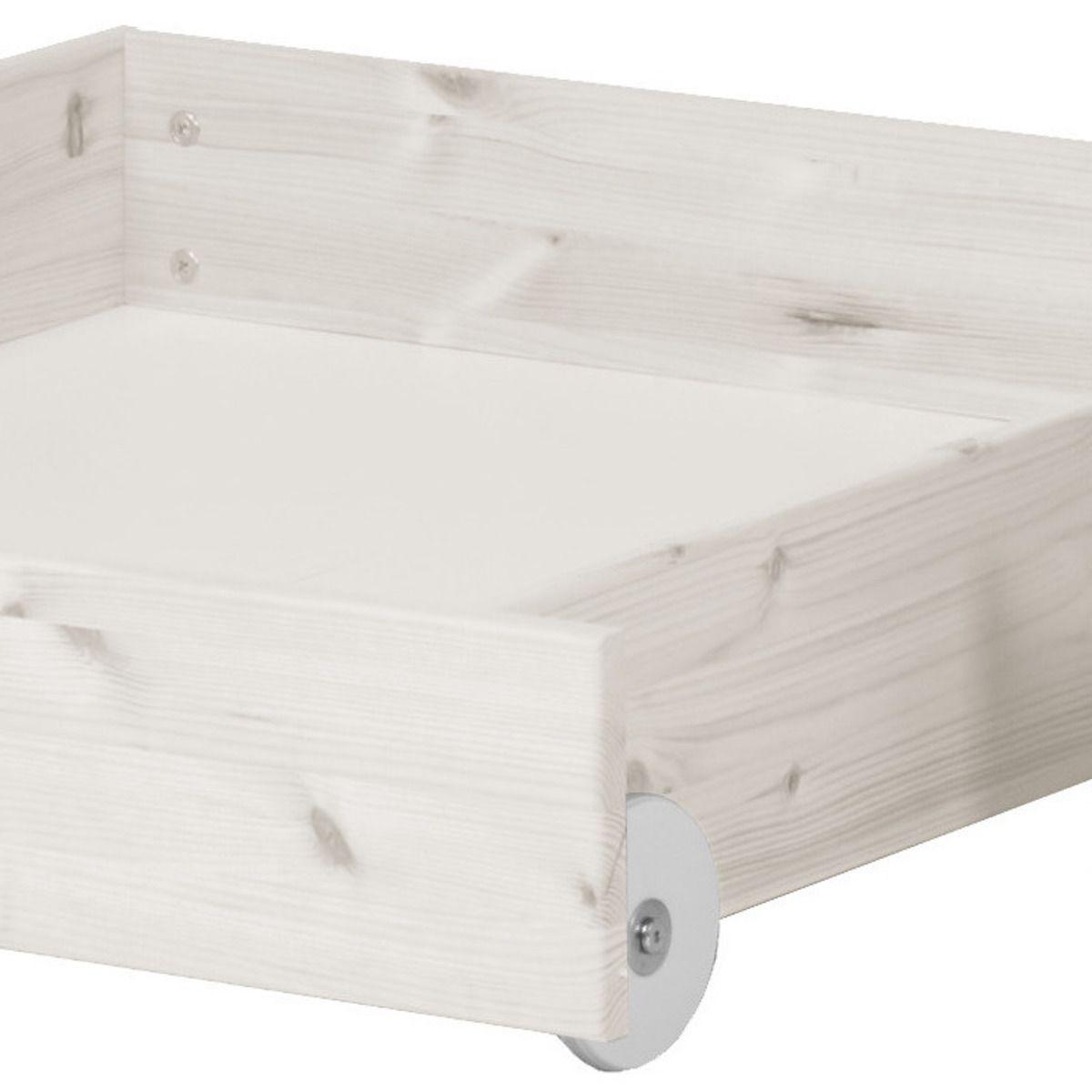 Schubladen 2 Stk. für Einzelbett 90x200cm CLASSIC by Flexa whitewash