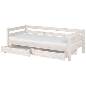 Schubladen 2 Stk. für Einzelbett 90x200cm CLASSIC by Flexa whitewash