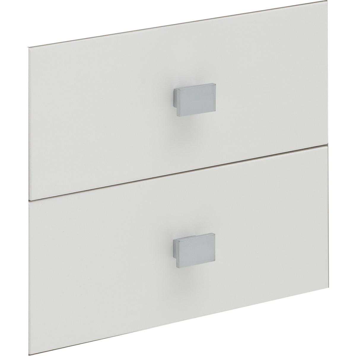 Schubladen für Schubladenelement 2 Stk. Lifetime weiß