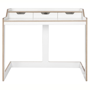 Sekretär PLANE Müller Small Living weiß-Birkenkante