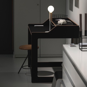 Sekretärin PLANE Müller Small Living anthrazit