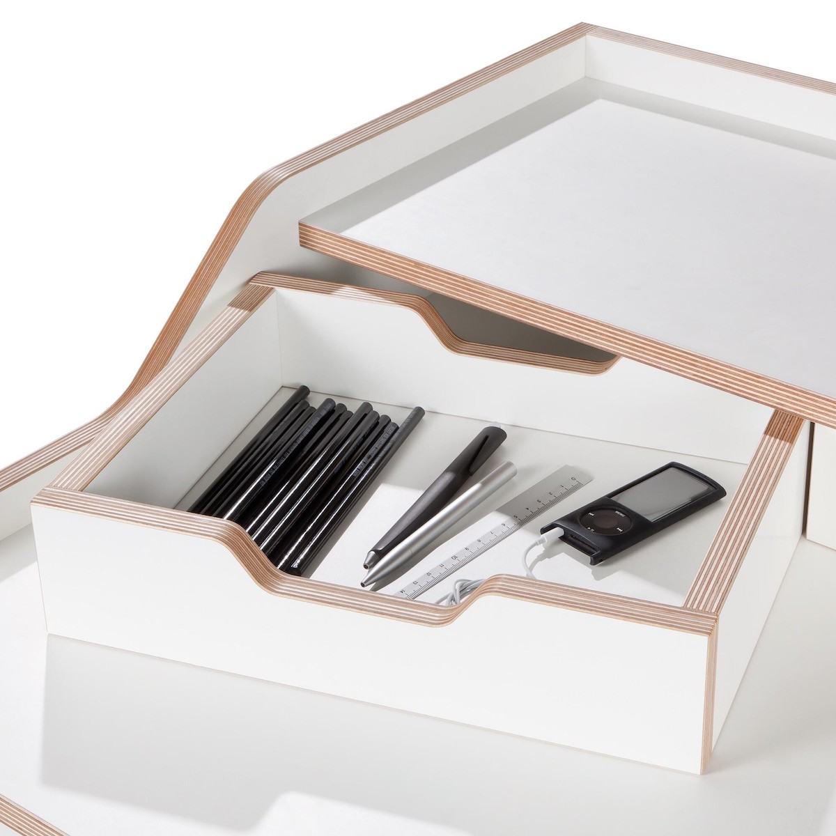 Sekretärin PLANE Müller Small Living weiß