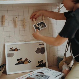 Selbstklebende Nachfüllrollen KIDYROLL Kidywolf