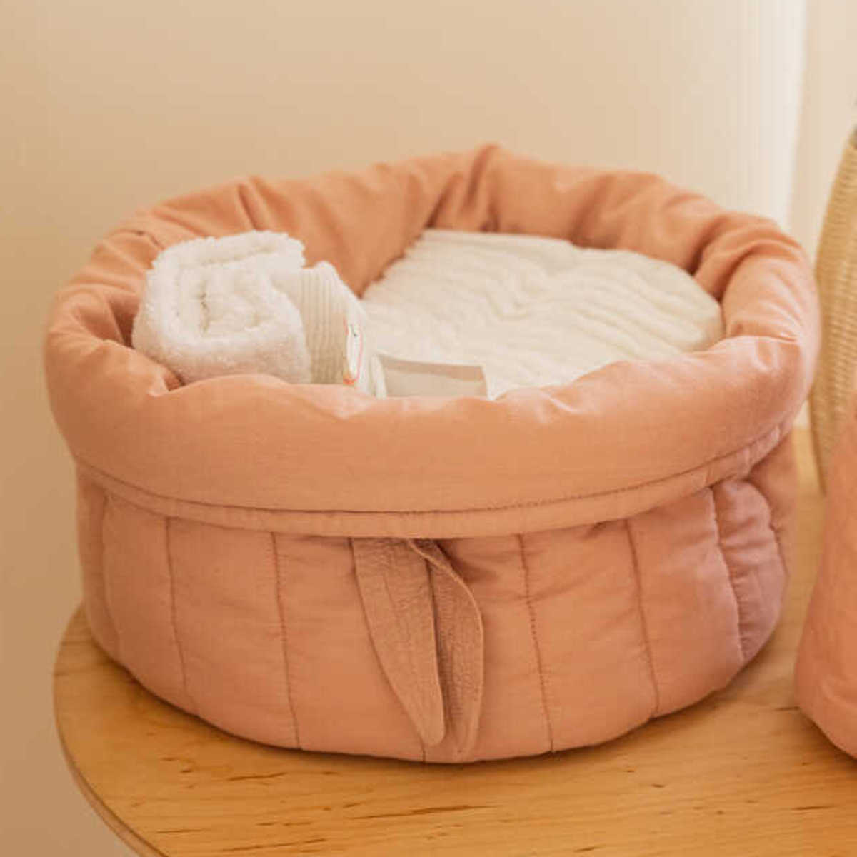 Set gepolsterte Körbe BAMBIE Lorena Canals Vintage Nude