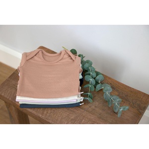 Short Sleeve Body EUCALYPTUS Lait côtelé 3-6m size 62/68 Laessig