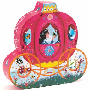 Silhouetten-Puzzle-54Stück LE CARROSSE D'ELIS Djeco